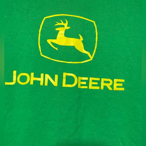 John Deere Green and Yellow Short Sleeve Tee - Picture 3 of 4